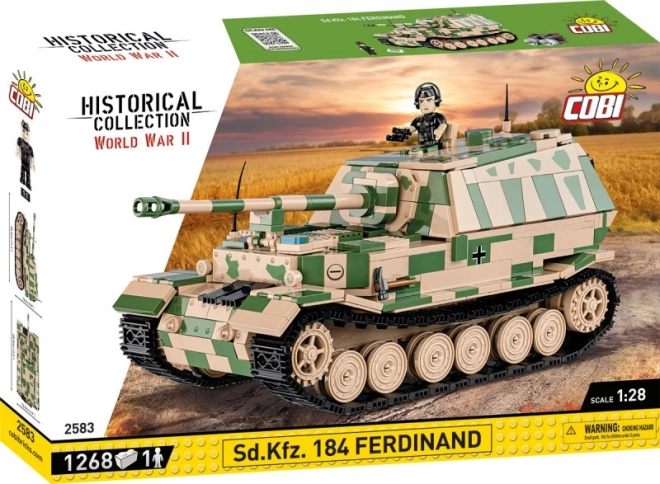 Klocki czołgu Sd.Kfz. 184 Ferdinand 1:28