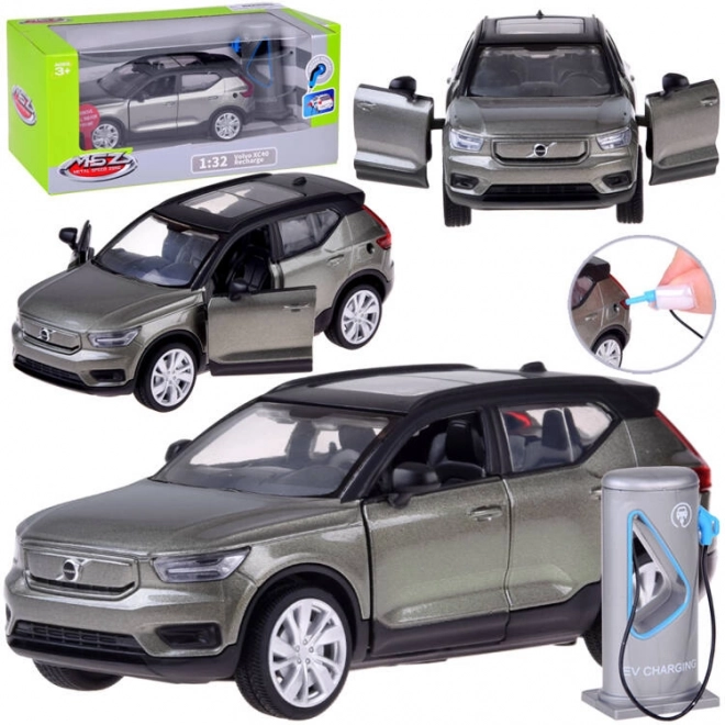 Metalowy model samochodu elektryczny crossover Volvo XC40