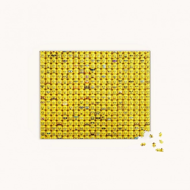 Chronicle Books LEGO twarze minifigurek puzzle 1000 elementów