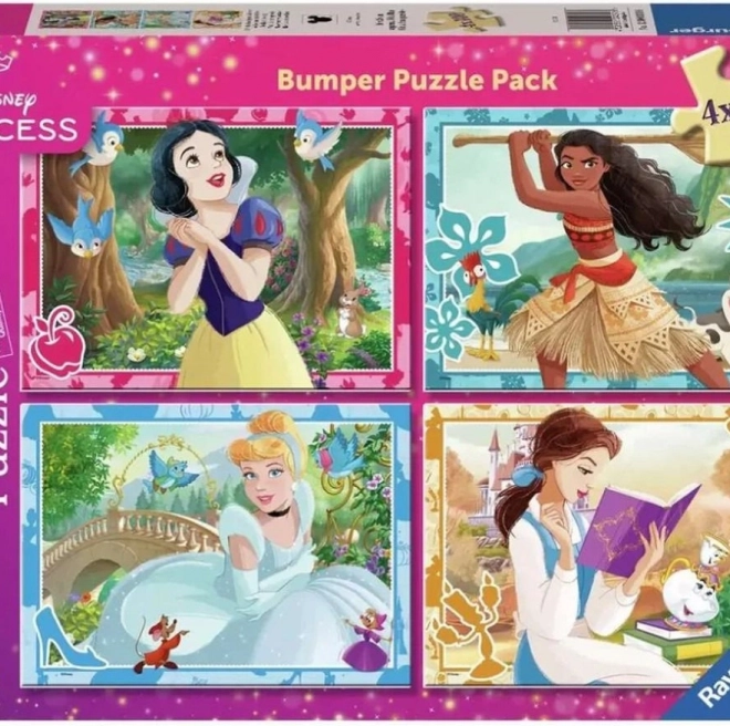 Puzzle Ravensburger Disney księżniczki 4x100 elementów
