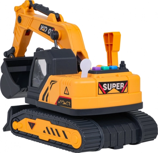 Światła i dźwięki jak na prawdziwej budowie