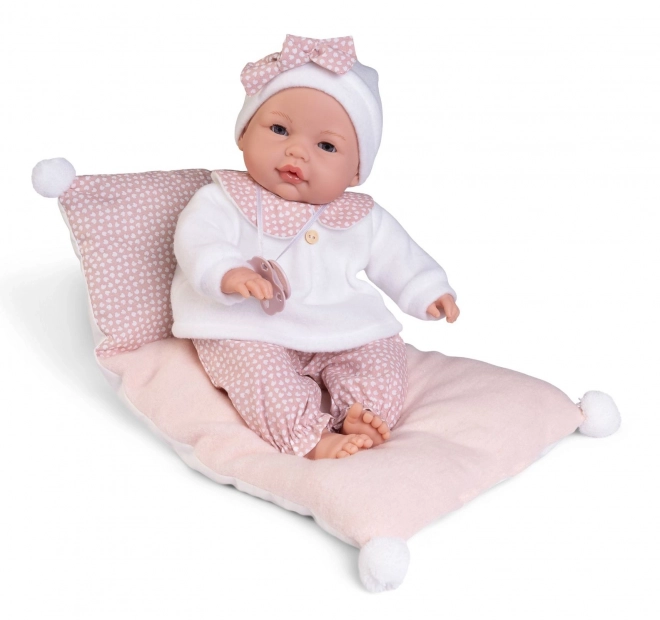 Antonio Juan 14363 BIMBA - lalka bobas z dźwiękami i miękkim materiałowym ciałem - 37 cm