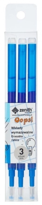 ASTRA Wkłady wymienne Zenith Oops! 0,6 mm - niebieskie (3 szt.)
