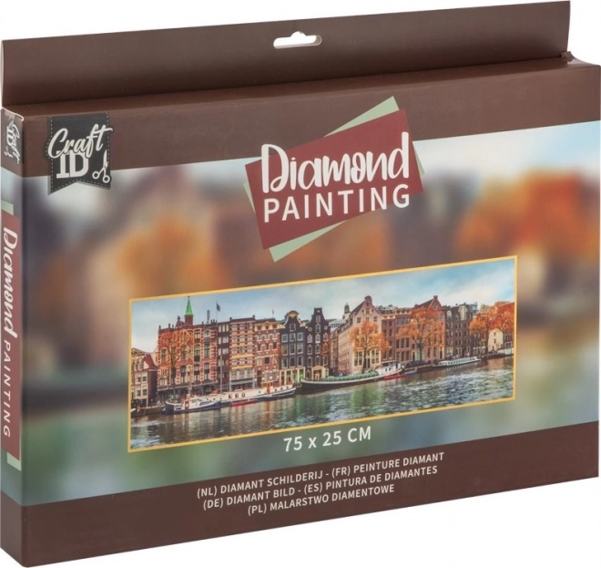 Diamentowe malowanie CRAFT ID Amsterdam 75 × 25 cm