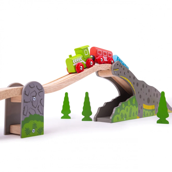 Bigjigs Rail Dinozaurzy most