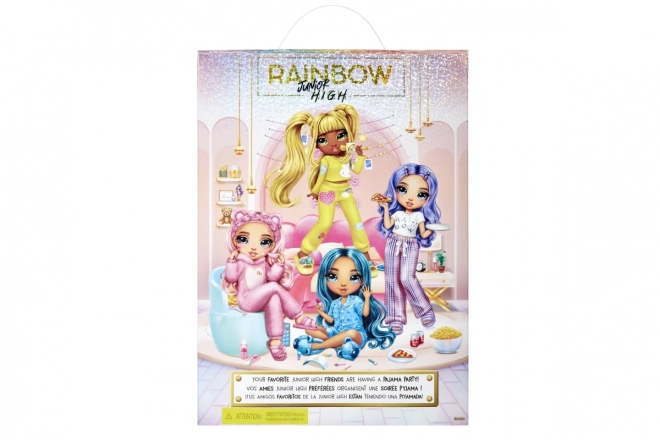 Rainbow High Junior Fashion lalka w piżamie - Skyler Bradshaw