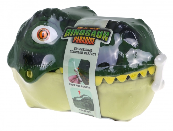 "Świat dinozaurów" zestaw figurek dla dzieci 3+ Głowa dinozaura + podkładka na krajobraz