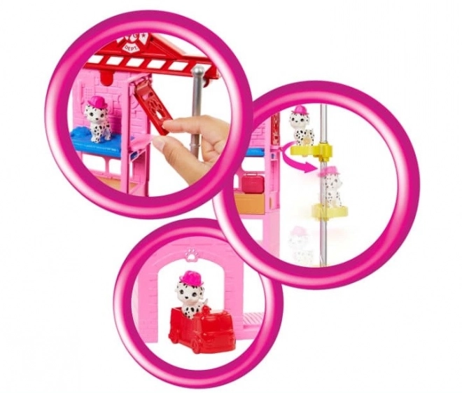 Lalka Barbie strażaczka z akcesoriami