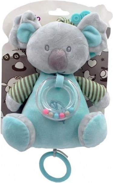 Grająca pluszowa koala miętowa 18 cm