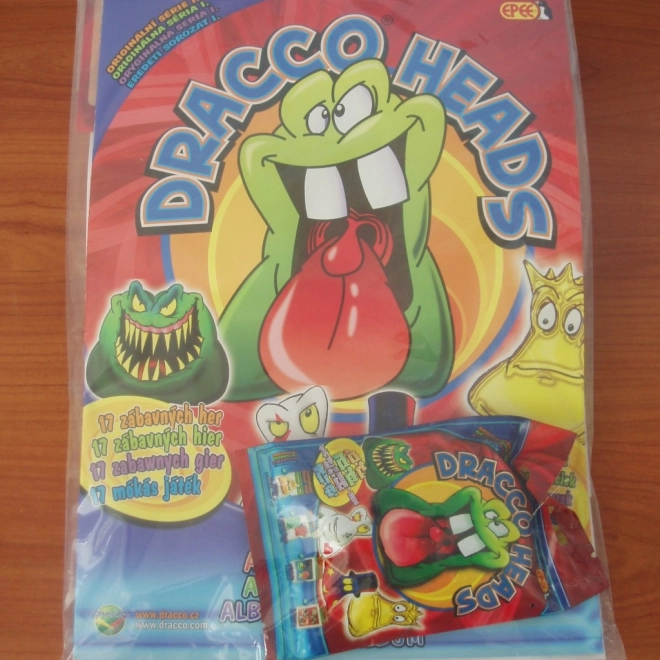 Kolekcjonerski album Dracco Heads