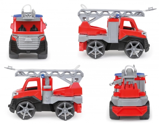 Auto Truxx 2 strażacy zraszający wodą plastik 29cm z figurką