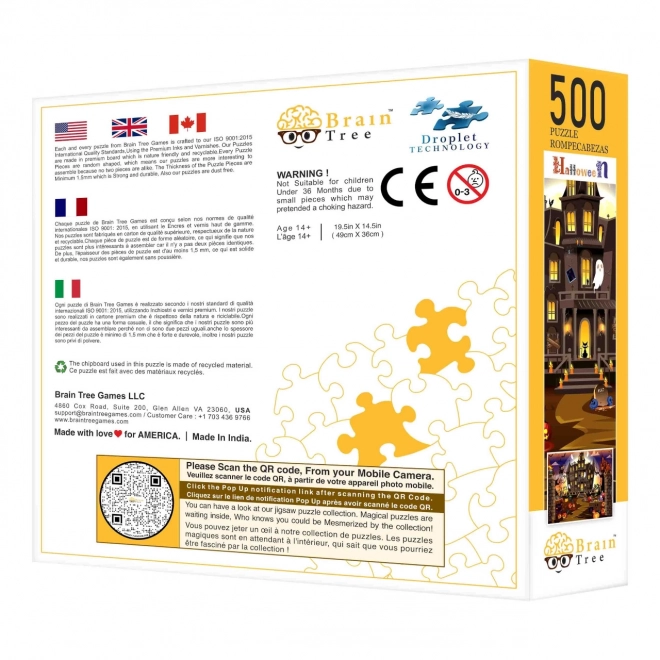 Puzzle Halloween 500 kawałków od Brain Tree