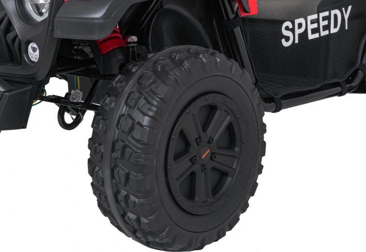 Koła EVA i regulowane tylne zawieszenie