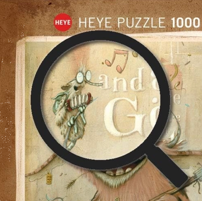 Puzzle 1000 elementów Zozoville Banjo