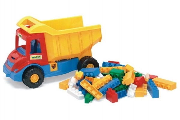 Auto wielozadaniowe z klockami 38cm