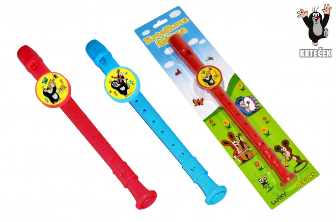 Fletna dla dzieci Krtek 33 cm