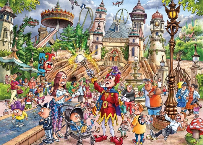 JUMBO Puzzle WASGIJ Mystery Efteling: Świat cudów! 1000 elementów