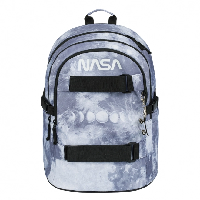 BAAGL 3 ZESTAW Skate NASA Grey: plecak, piórnik, worek