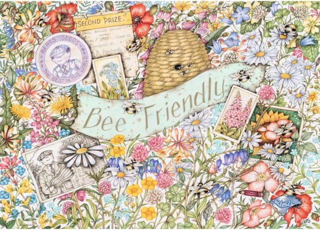 Ravensburger Puzzle Pszczelarski świat 1000 elementów