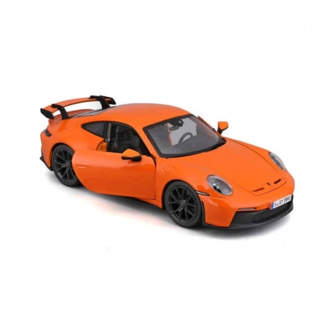 Model Bburago Porsche 911 GT3 pomarańczowy 1:24