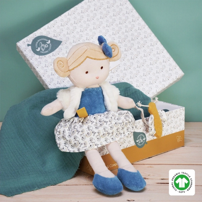 Doudou Jolijou Laleczka Pollen z pszczółką 25 cm
