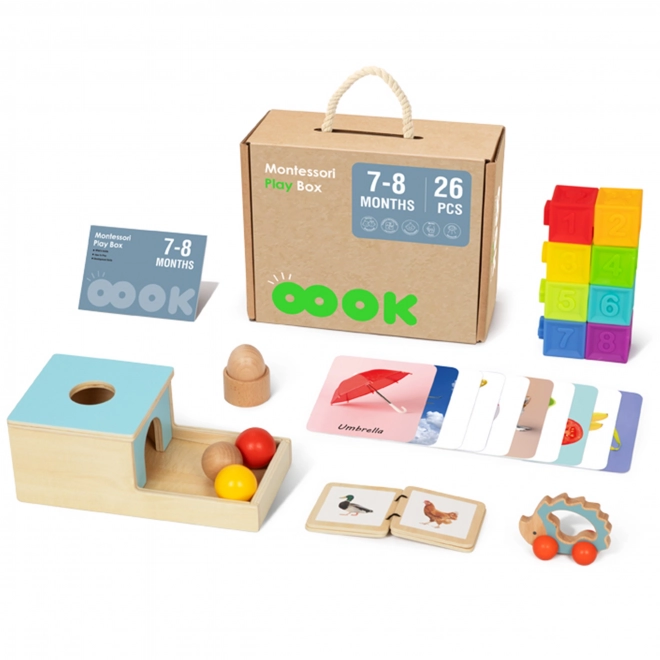 Zestaw edukacyjny XXL Montessori Tooky Toy
