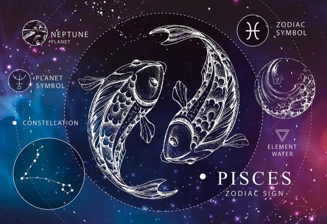 Interdruk puzzle Zodiak – Ryby 250 elementów