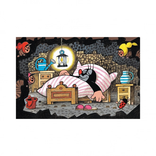 Minipuzzle z Krecikiem 54 elementów