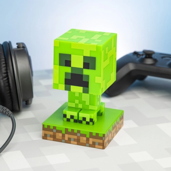 Świecąca ikona Minecraft - Creeper