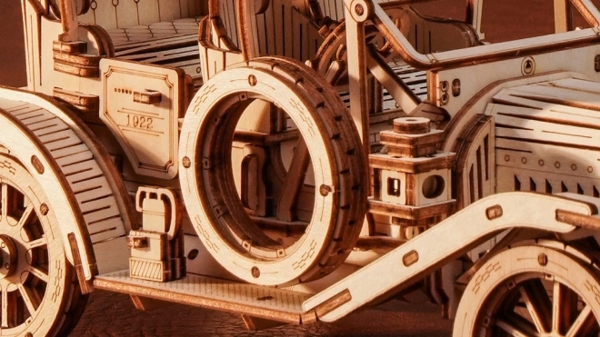 RoboTime drewniane 3D puzzle historyczne auto