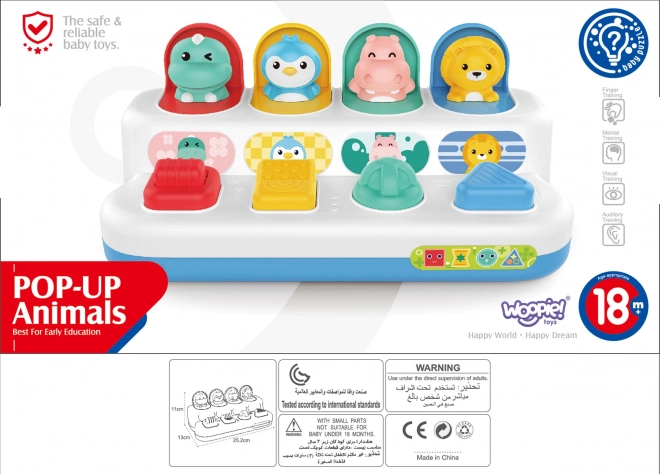 Wyskakujące zwierzątka pop-up od Woopie