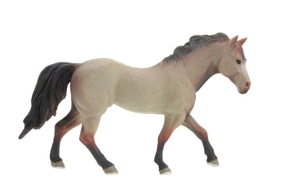 Plastowa figurka konia 15 cm - 4 kolory