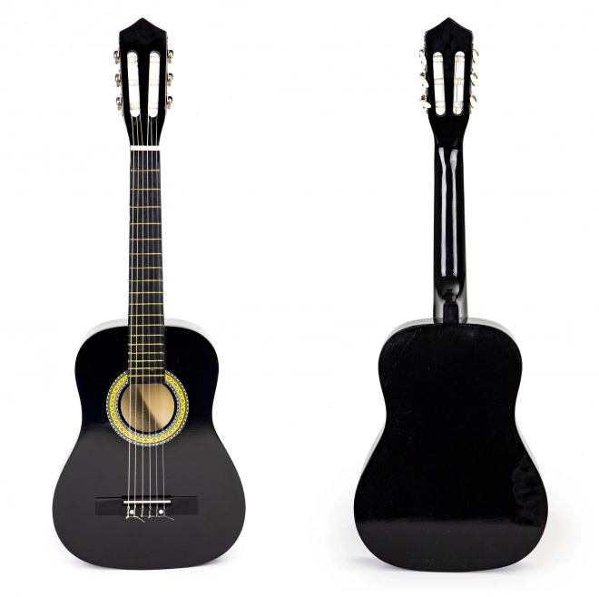Duża drewniana gitara dziecięca, 6 strun, ECOTOYS