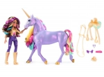 Unicorn Academy świecący jednorożec Wildstar z lalką Sofią