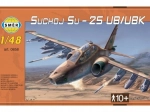 Model samolotu Suchoj Su-25 UB/UBK do złożenia