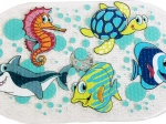 Antypoślizgowa mata do wanny FreeON Ocean