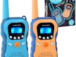 Dziecięce krótkofalówki walkie-talkie z zasięgiem do 3 km i zmieniaczem głosu