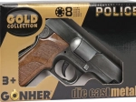 Metalowy policyjny pistolet