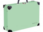 Walizeczka PASTELINI zielona z laminatu