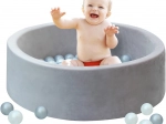 Szary basen z piłeczkami 2Kids Toys