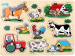 Mała Stopa Układające Puzzle Farma