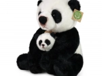 Pluszowa panda z młodym 27 cm eco‑friendly