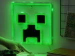 Minecraft neonowe światło Creeper na ścianę