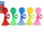 Klakson rowerowy z gumową gruszką, 14 cm – różne kolory