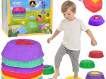 Woopie Balansujące Świecące Kamienie Sensoryczne Trening Równowagi 6 szt.