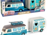 Woopie Karavan XL dla lalek Zestaw kempingowy z przyczepą