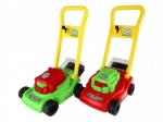 Plastowa dziecięca kosiarka do trawy 60 cm, 2 kolory