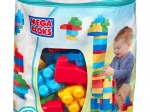 Mega Bloks duży worek klocków – niebieski (80 szt.)