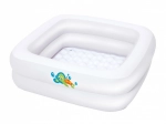 Bestway dmuchana dziecięca wanienka i basen 2w1 BABY STEP 1-2-3 (86 × 86 cm)