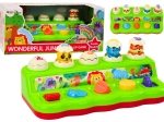 Pop Up Toy Wyskakujące Zwierzątka Edukacyjny panel dla dzieci Dźwięki